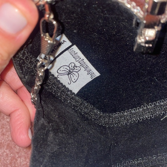 Crystal heart purse with long shoulder chain - Picture 8 of 11